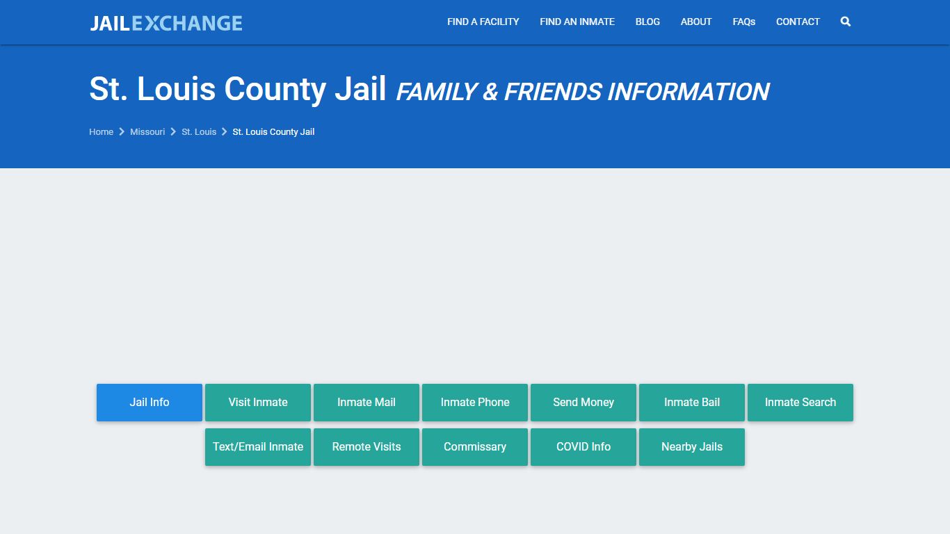 St. Louis County Jail MO | Booking, Visiting, Calls, Phone